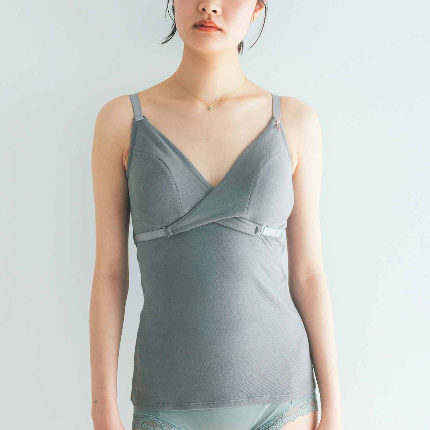 flufeel|ピンクリボン×すべての女性へ 綿100％のふんわり素材で包み込む バストフィットブラインナーの会