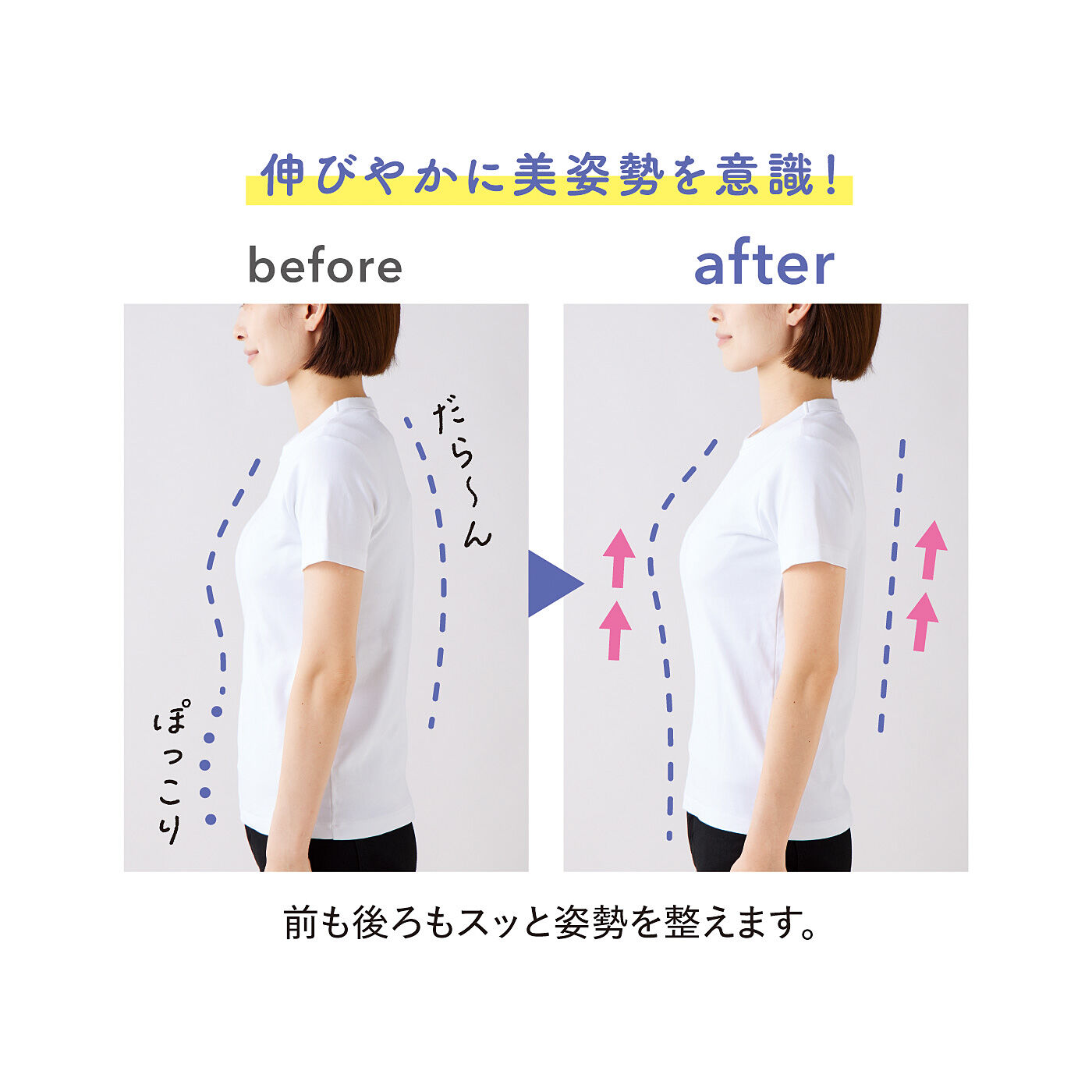 flufeel|３６０度きれいな姿へ　着心地軽やか　姿勢整えインナーの会