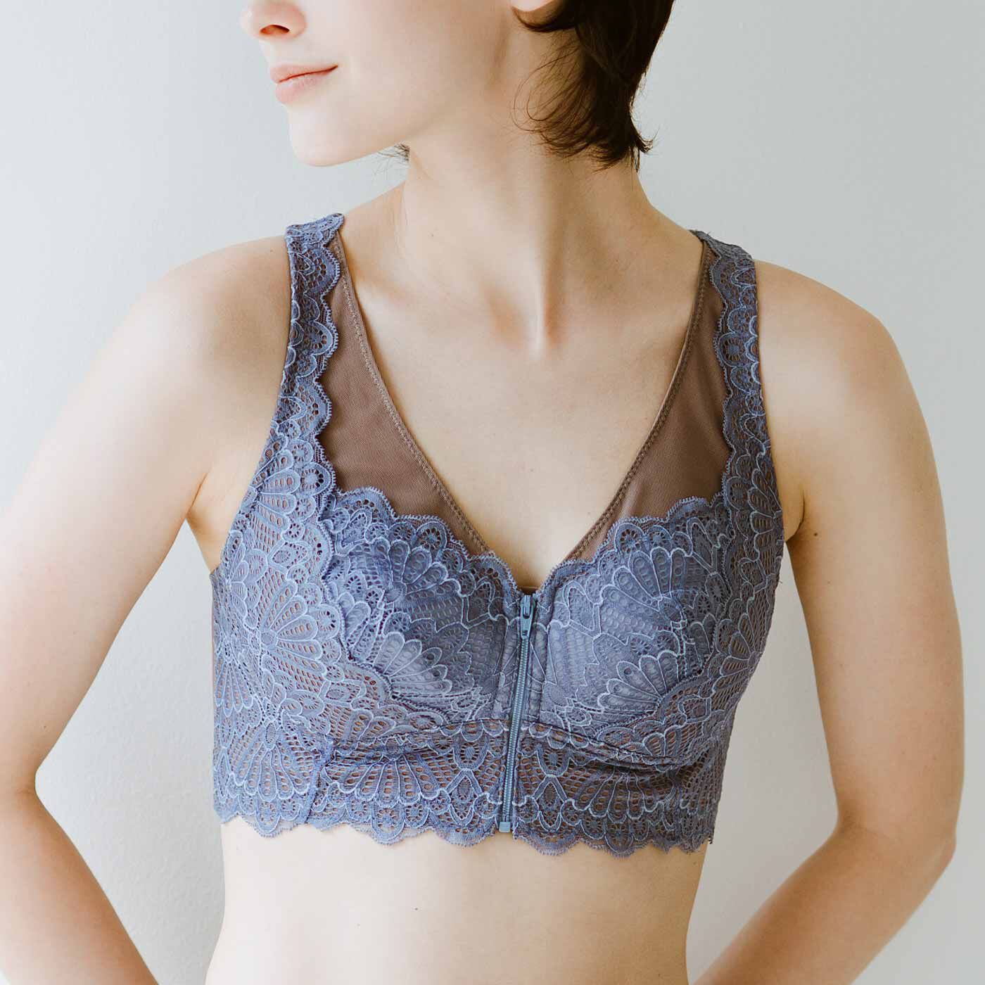flufeel|肩をいたわりたい女性のための フロントジッパーで着脱らくらくブラの会