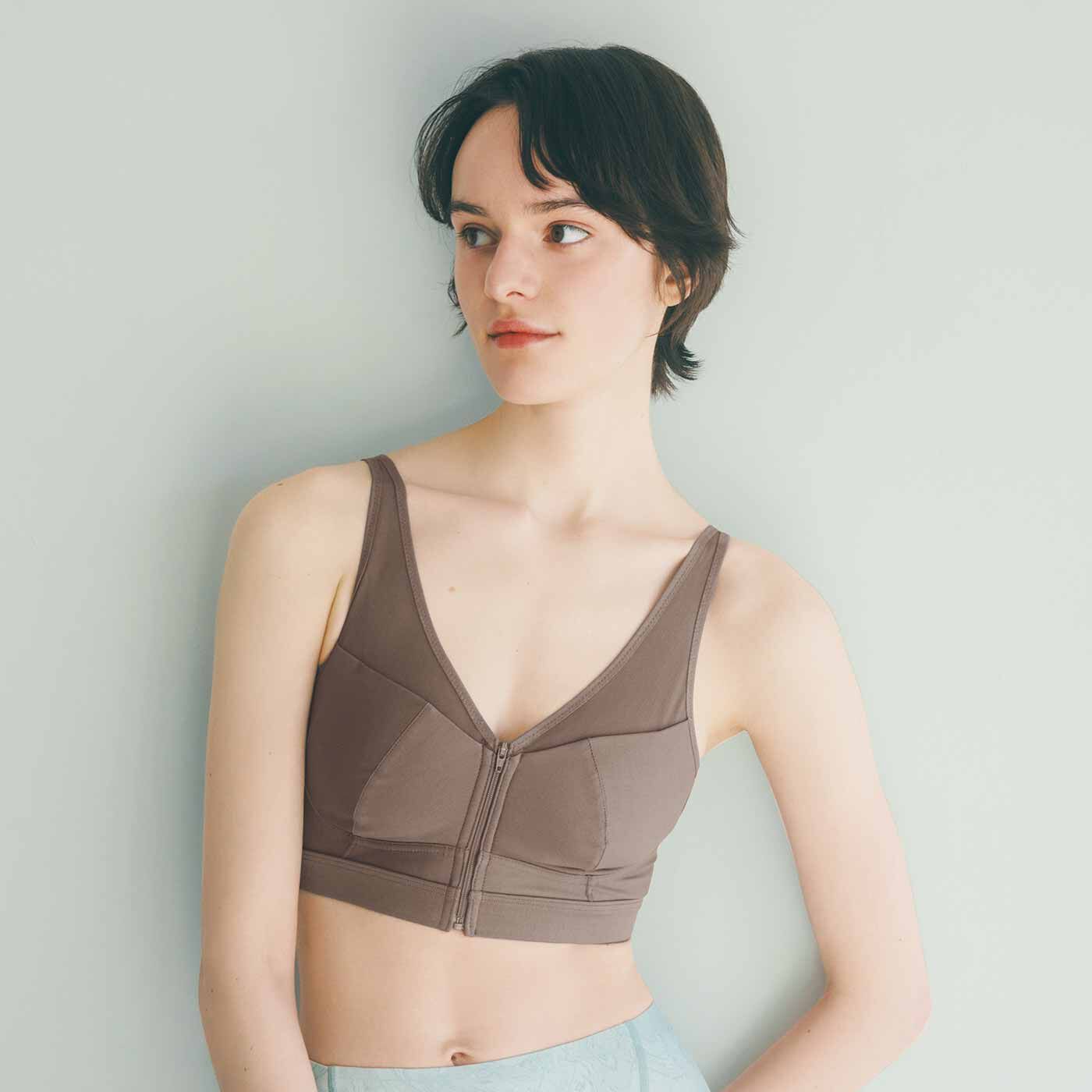 flufeel|スラっとピン！ フロントジッパーでサッと着脱ブラの会