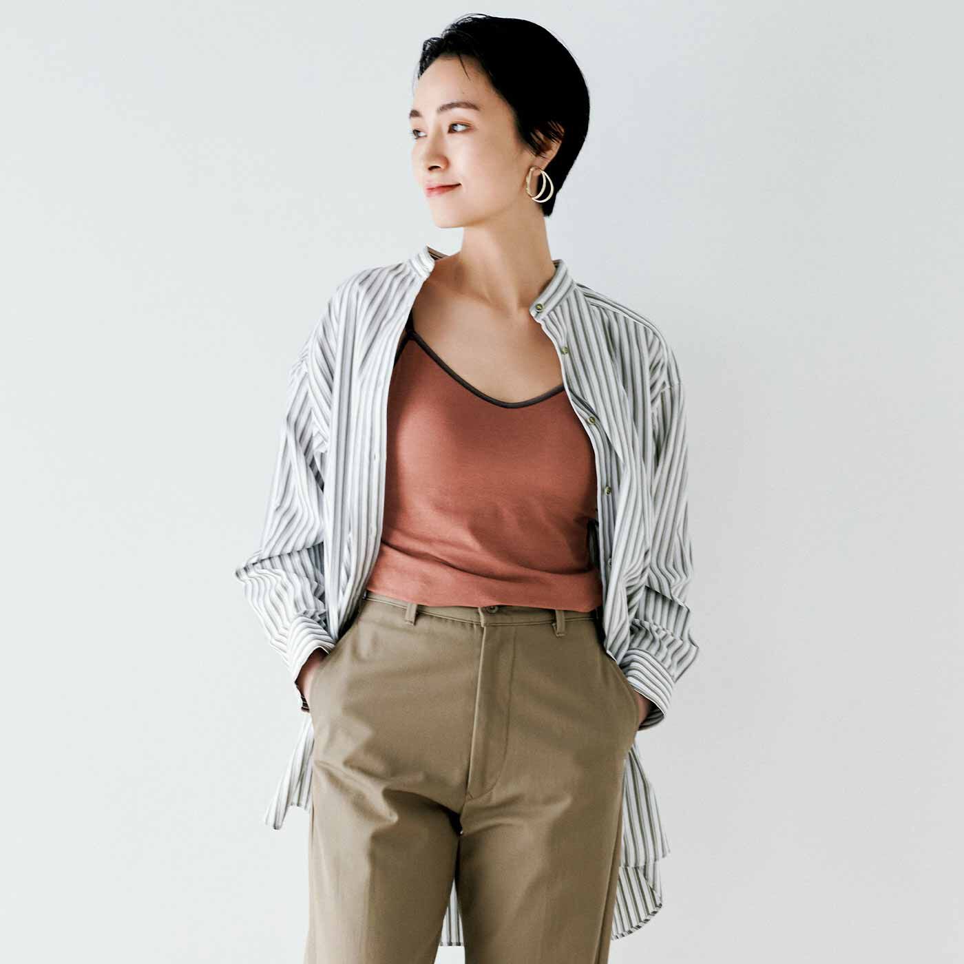 flufeel|一枚ですっきり ホック調整でぴったり ハンサムなブラキャミソールの会