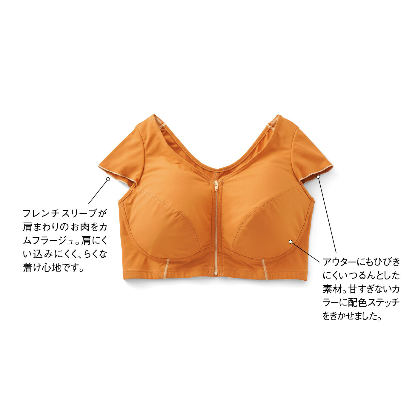 flufeel［フラフィール］|la farfaモデルあいまるさんとflufeelコラボ すっきり軽～い♪ 毎日着けたくなる らくがうれしいノンワイヤーブラの会