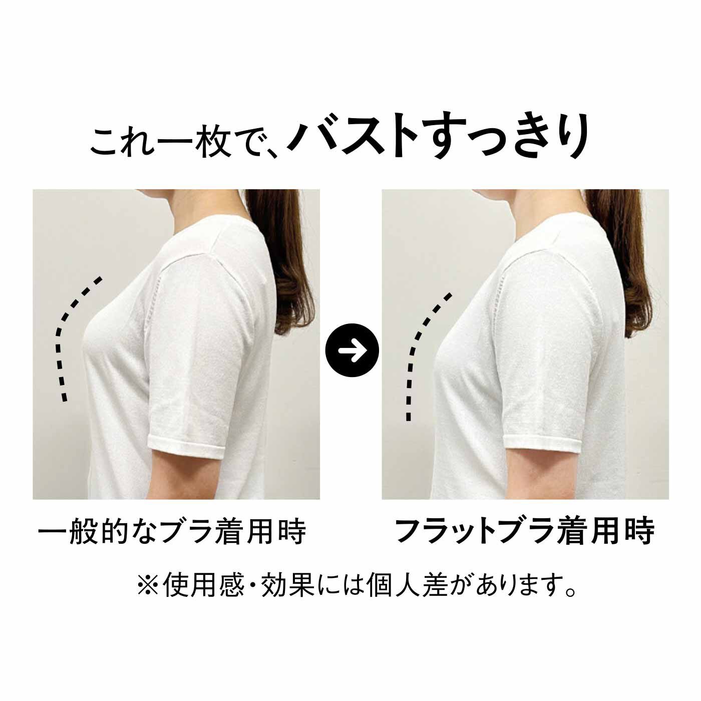 flufeel|ボリュームおさえてフラットブラ 〈スタイリッシュヌーディーカラー〉の会