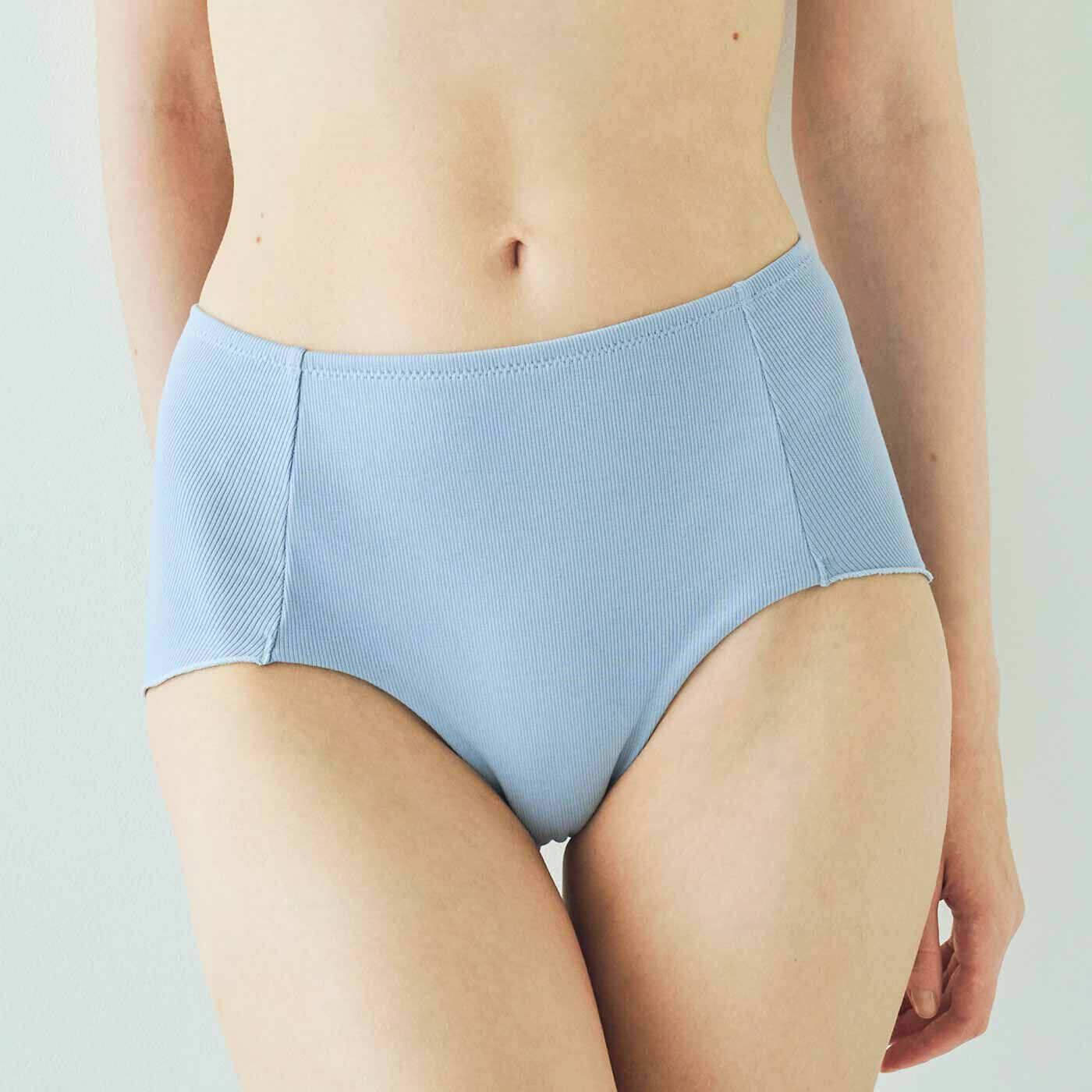 flufeel|鼠径（そけい）部もウエストもゆるやかに 摩擦悩みに寄り添う 基礎化粧やわらかリブショーツの会