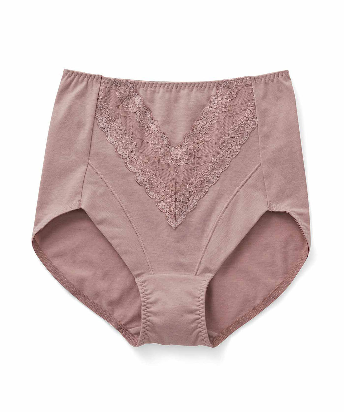 flufeel|下腹ぽっこりをカバーする ゆるやかサポート ハイウエストショーツの会|〈ローズ〉