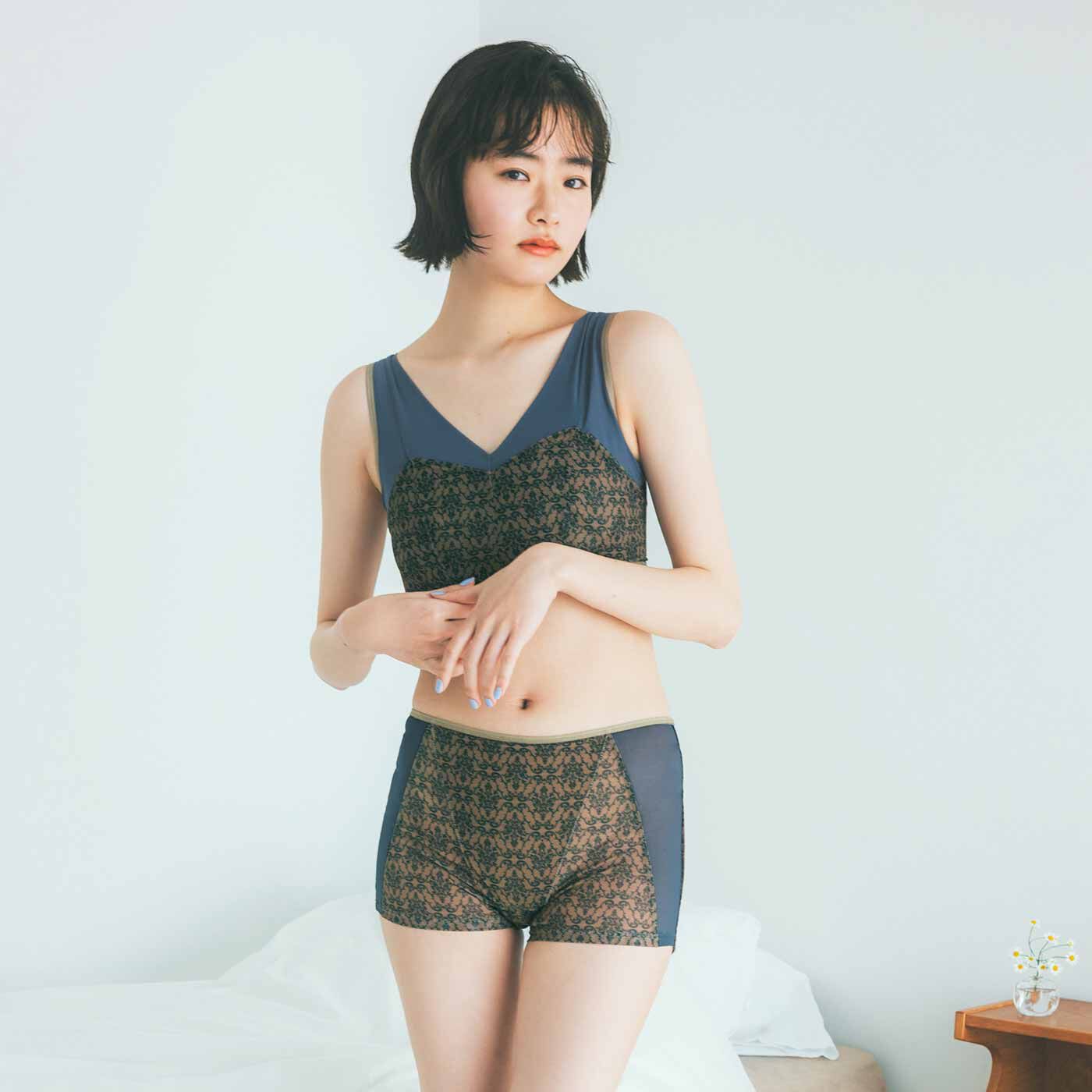 flufeel|365日を心地よく過ごす こなれ感がスマートなブラ＆ショーツの会
