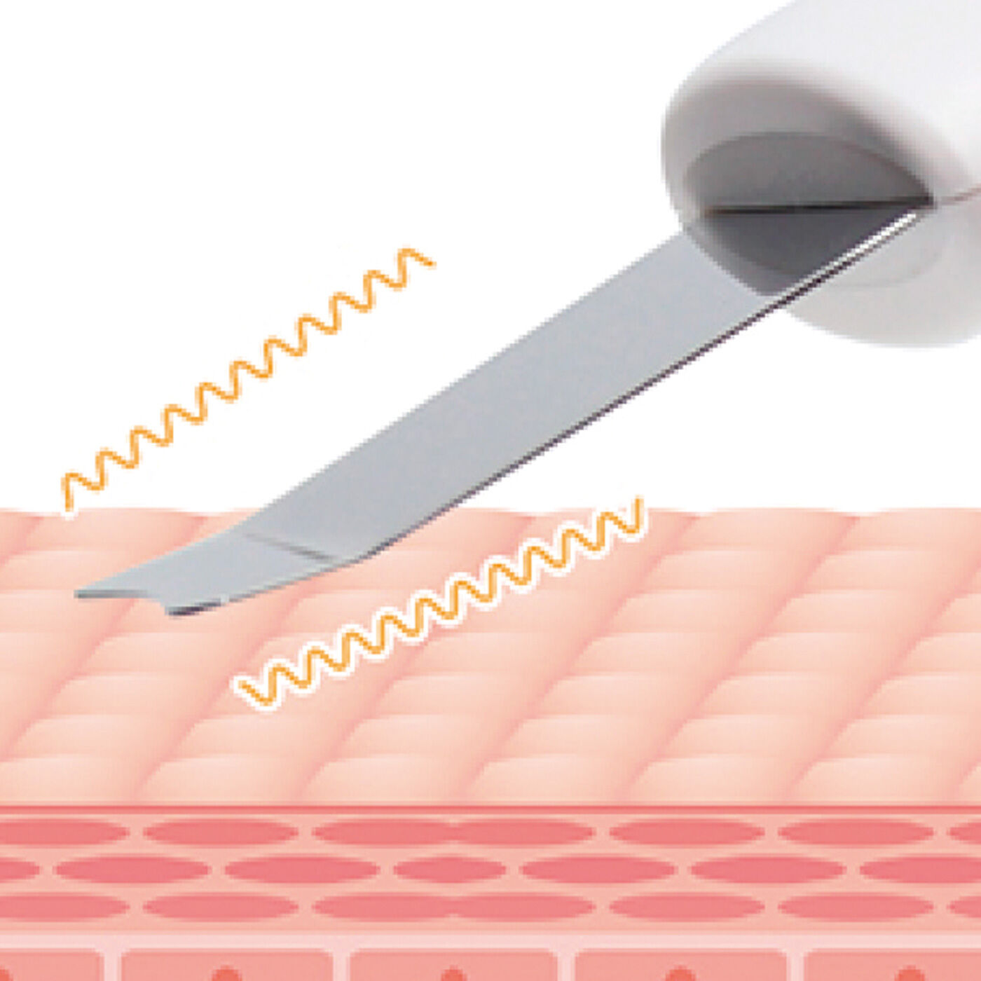 flufeel|表情筋刺激＆超音波振動で汚れすっきり　EMSウォーターピーリング|【EMS】電気刺激を筋肉に直接与えることにより、運動しているのと同じように筋肉を動かし、表情筋にもアプローチ。