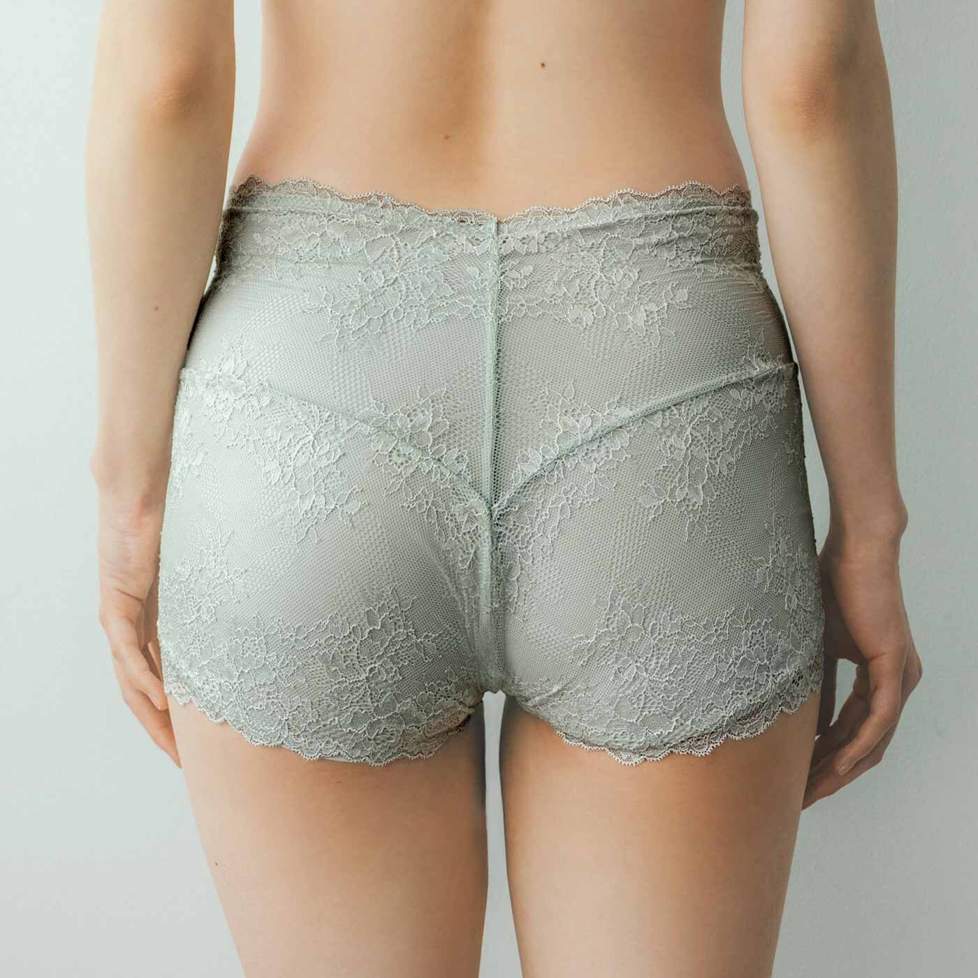 flufeel|【7月分以降お届け】ユルセルフ 悩み多き女性のための これ一枚で安心レースショーツの会|Back