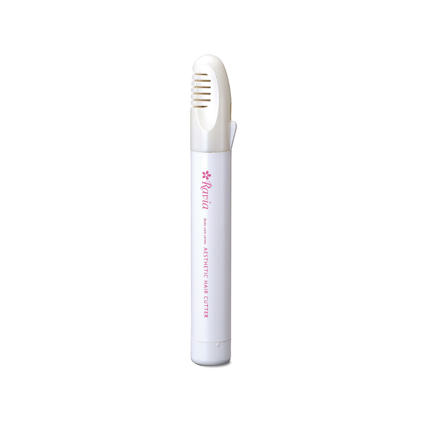 flufeel|気になるボリューム　ちくちくなしで整えて！　Vライントリマーヒートカッタータイプ〈ホワイト〉