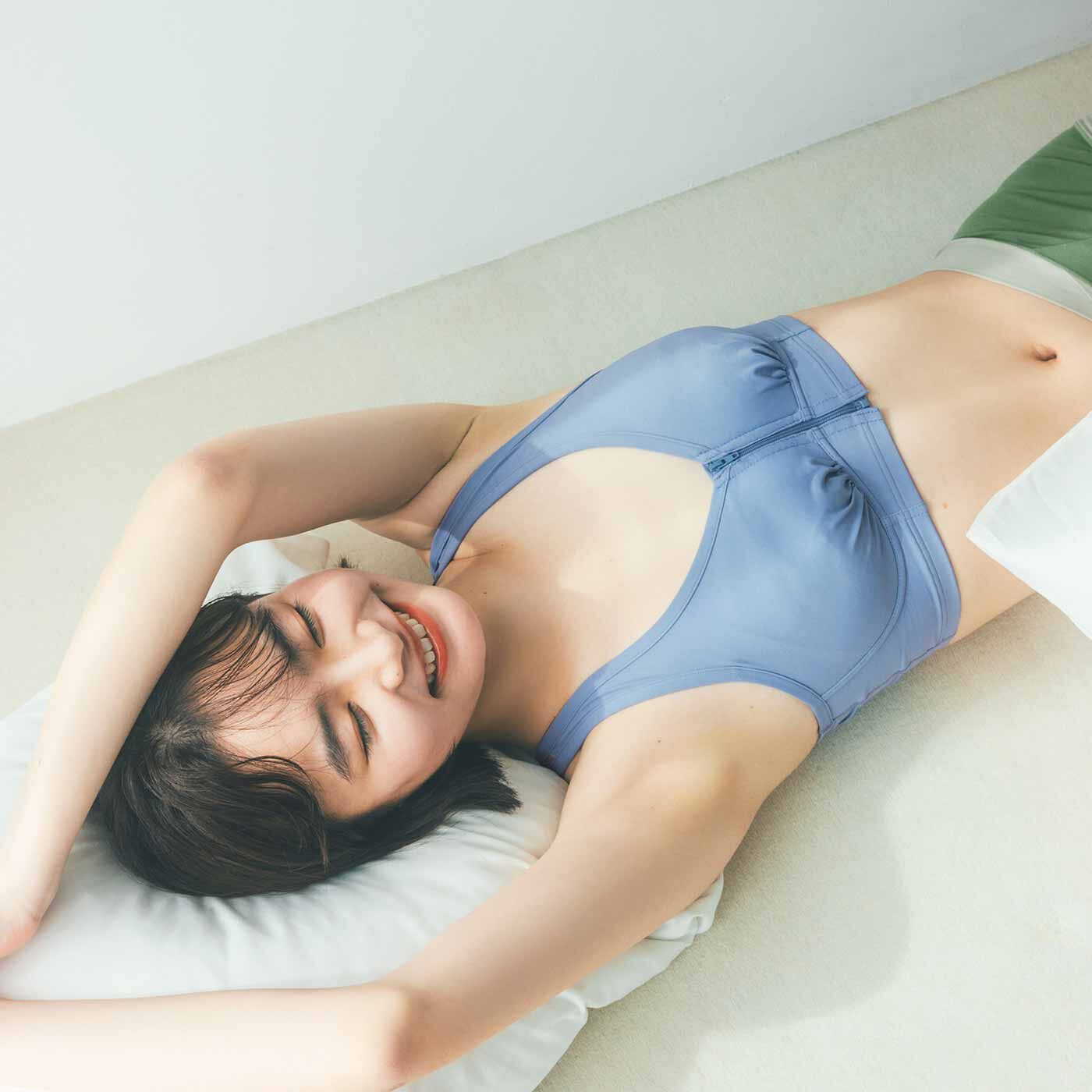 flufeel|のびのび動けて着脱時短！ フロントジッパーデイ＆ナイトブラ〈4L～6L〉の会