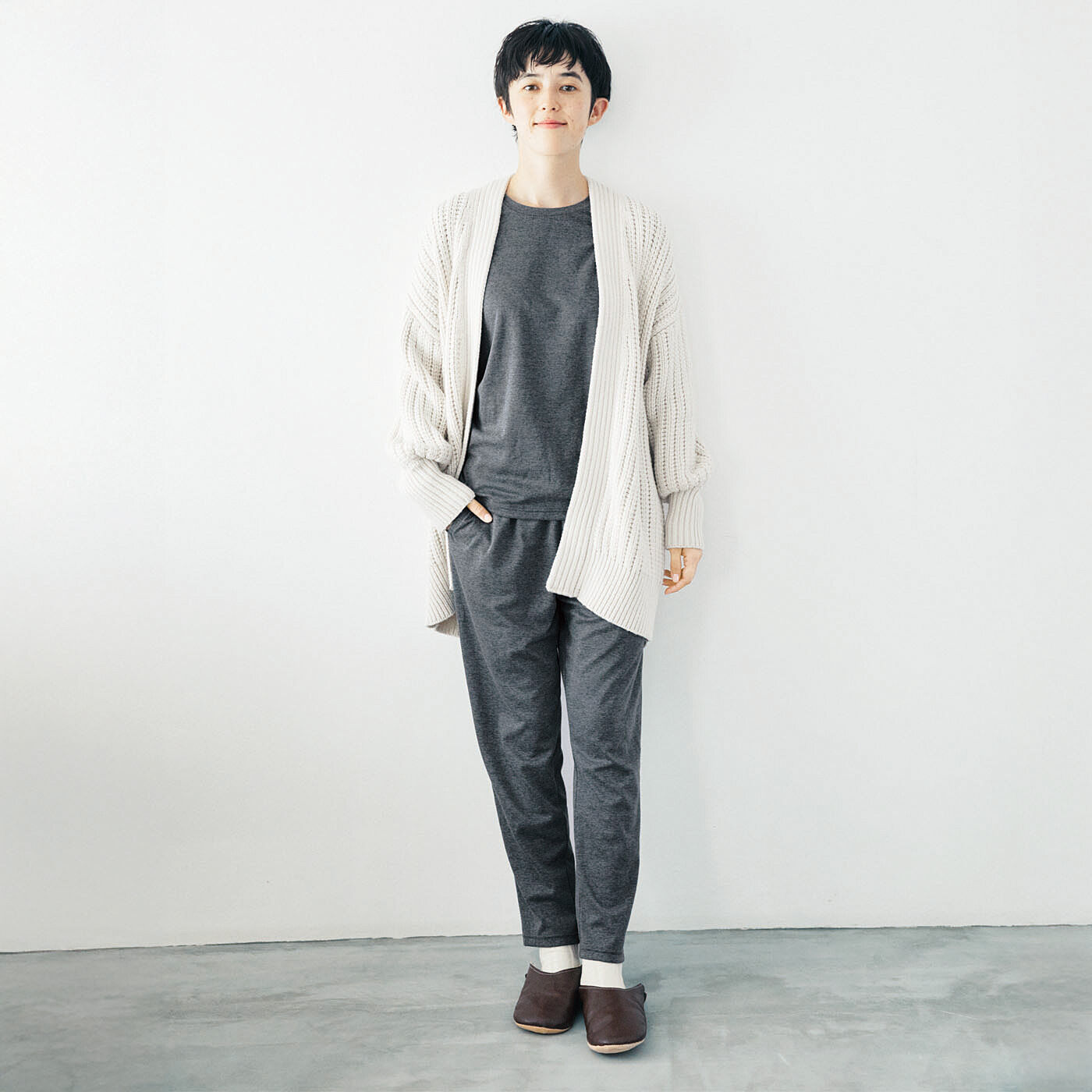 flufeel|着て疲労軽減　がんばったからだをリカバリーするトップスの会|ボトムス（658312）と合わせて、上下でリフレッシュ。