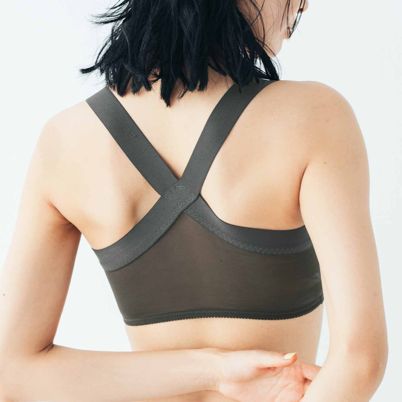 flufeel|肩甲骨をらくらく意識で背筋ピン！ ノンワイヤーヨガ気分ブラ〈ベーシックカラー〉の会|着けるだけで背筋ピン！