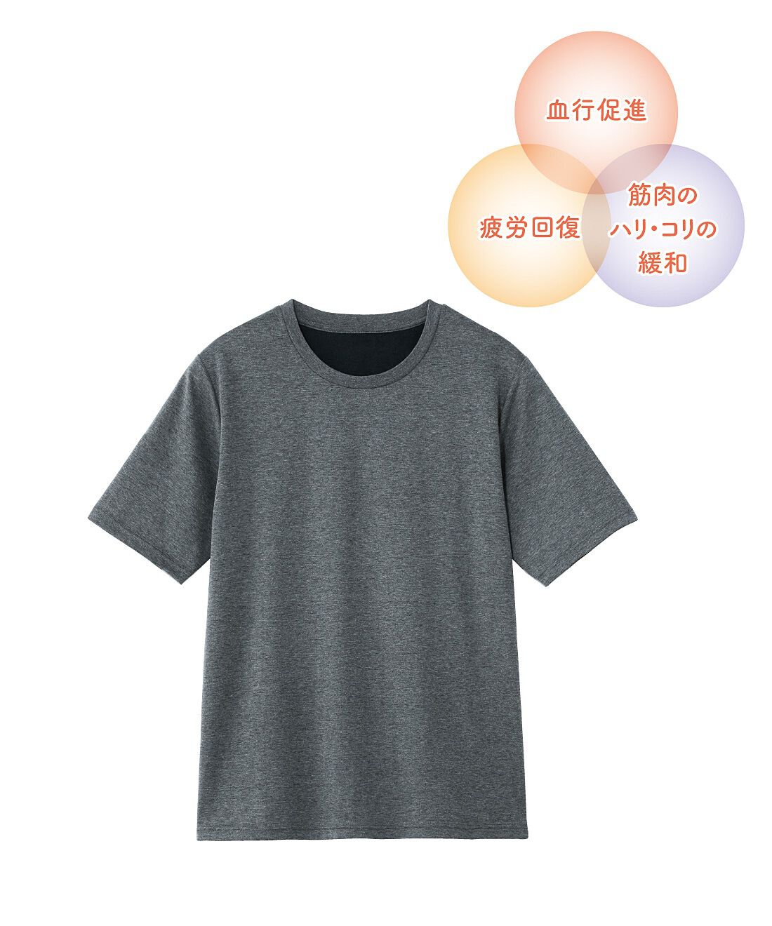 flufeel|着て疲労回復　がんばったからだをリカバリーするトップス〈半袖〉の会