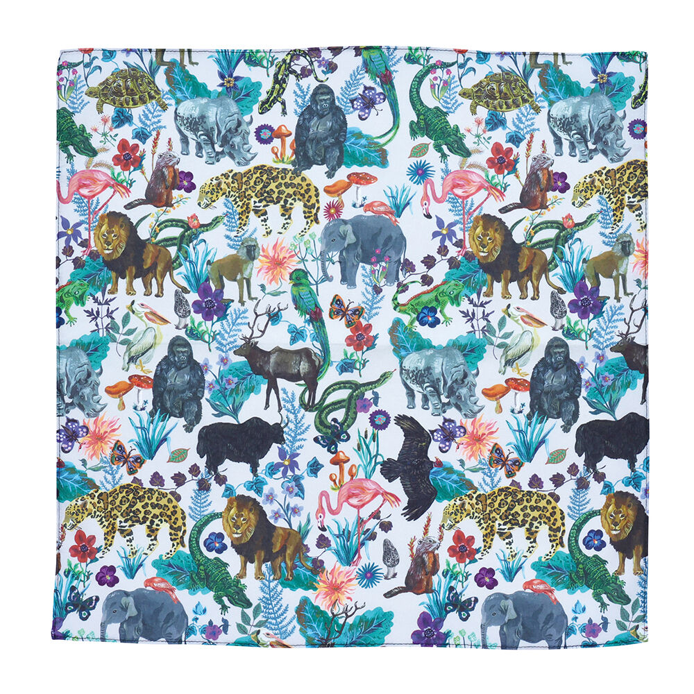 フェリシモの雑貨Kraso［クラソ］|Nathalie Lete Handkerchief Jungle