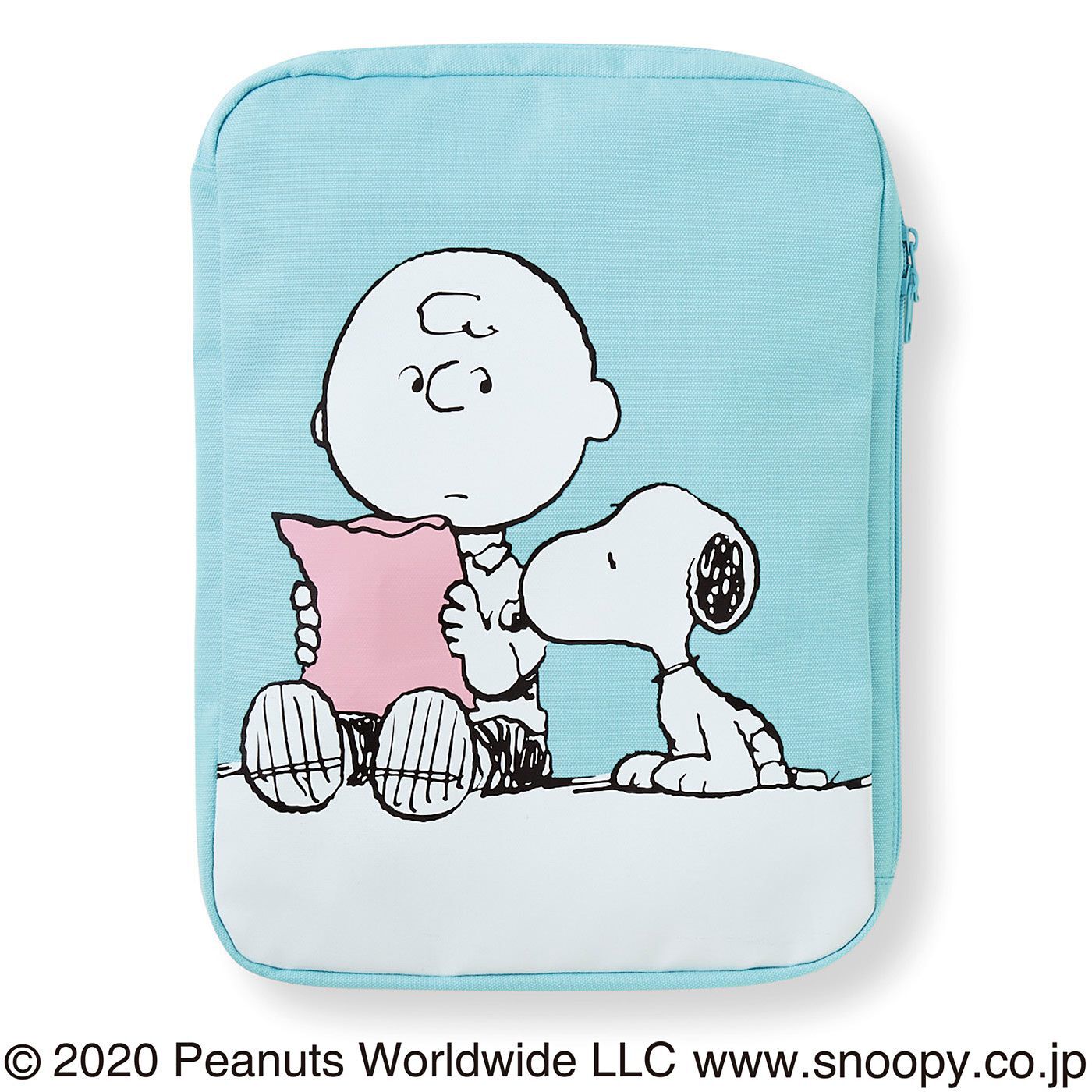 フェリシモの雑貨 Kraso|PEANUTS　アートを持ち歩く気分で整理整とん　A4ファイルポーチの会|〈スヌーピー＆チャーリー・ブラウン〉