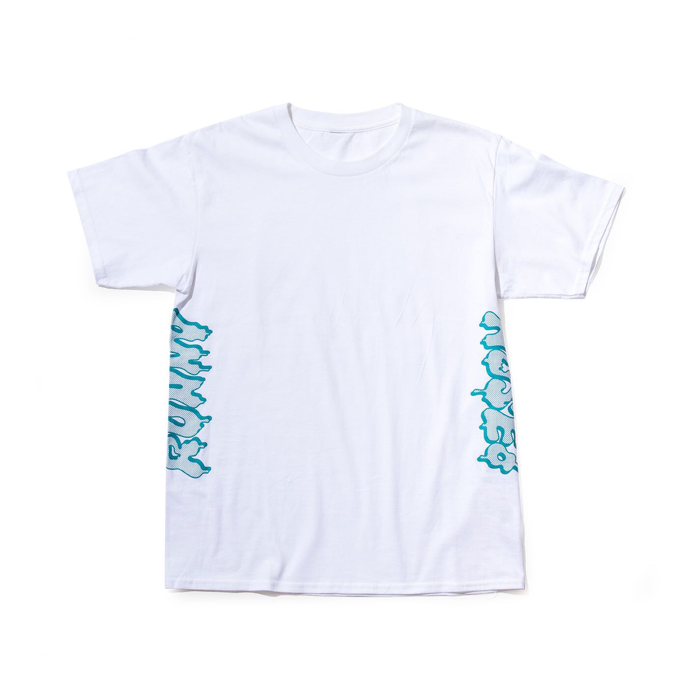 フェリシモの雑貨 Kraso|よしもとコラボ　おしゃれ着万歳Tシャツ〈ラニーノーズ〉|右わきに「RUNNY」、左わきに「NOSE」。友だちとおそろいで着用して並ぶと「RUNNY NOSE」に！