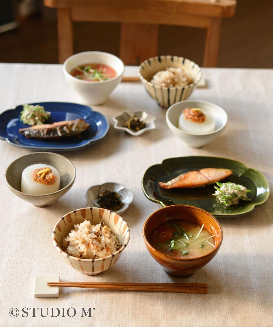 フェリシモの雑貨 Kraso|リアン 焼物皿 織部