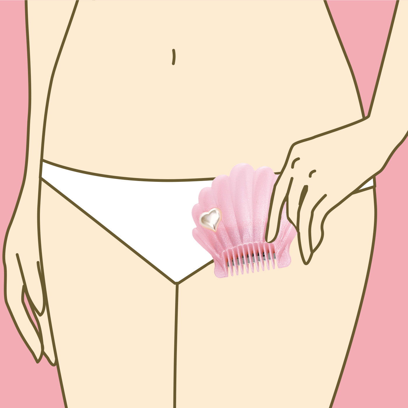 フェリシモの雑貨 Kraso|アンダーヘアケア ソルシェル