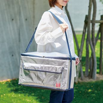 フェリシモの雑貨 Kraso | 折りたたみ保冷ソフトクーラーバッグ３５Ｌ
