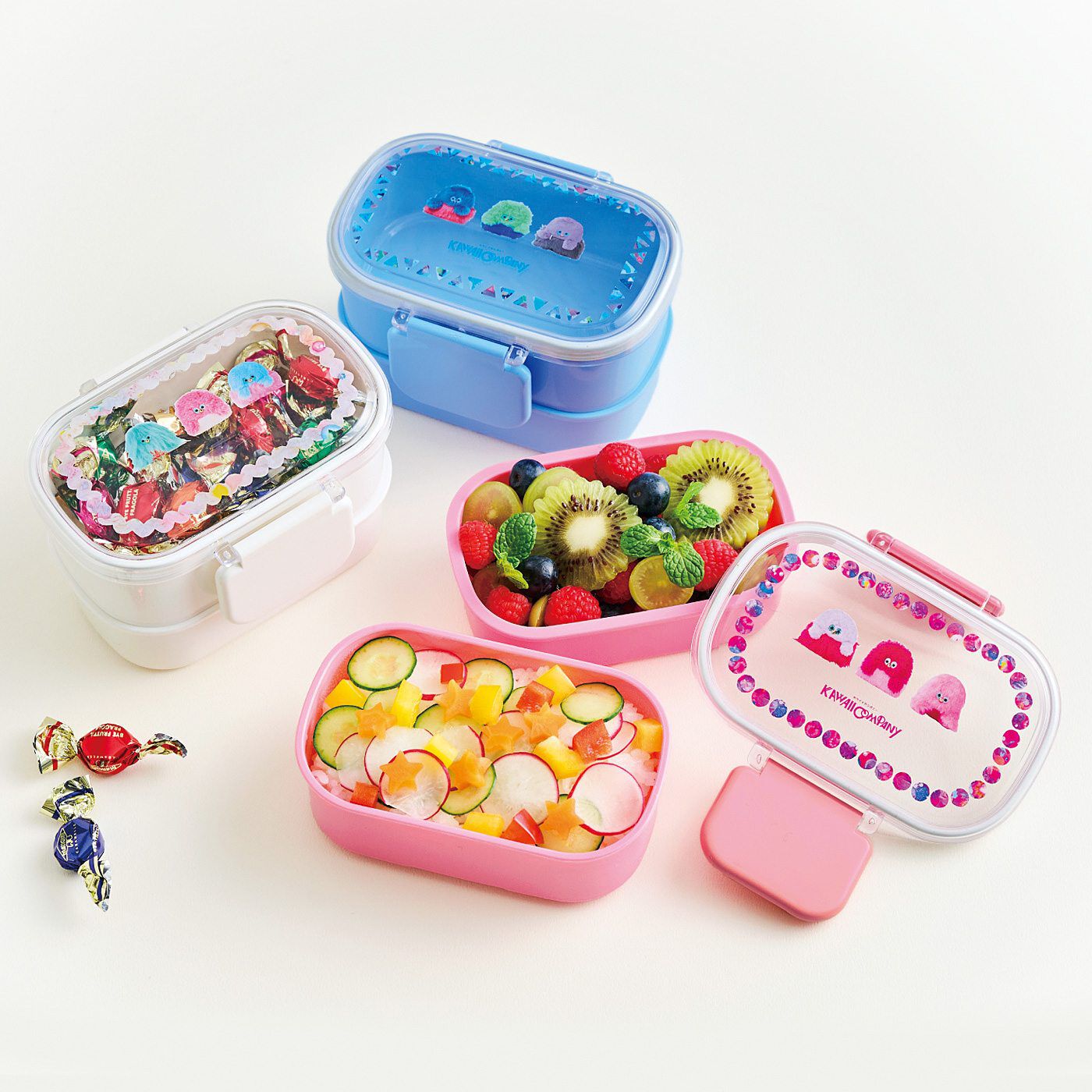 フェリシモの雑貨Kraso［クラソ］|KAWAII COMPANY　１９６１年創業の大阪の町工場で生まれた　小さくてカワイイ２段弁当箱の会