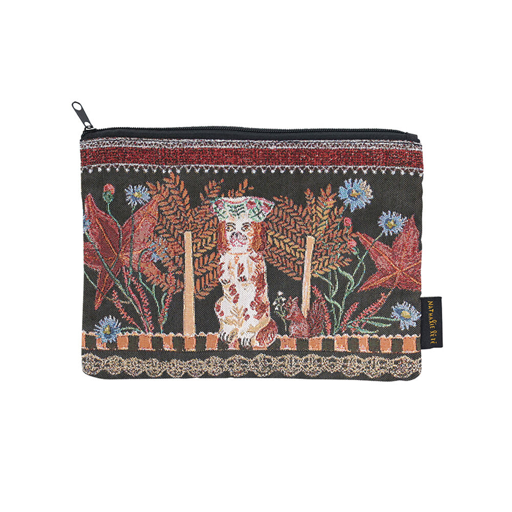 フェリシモの雑貨 Kraso|Nathalie Lete Flat pouch Dog