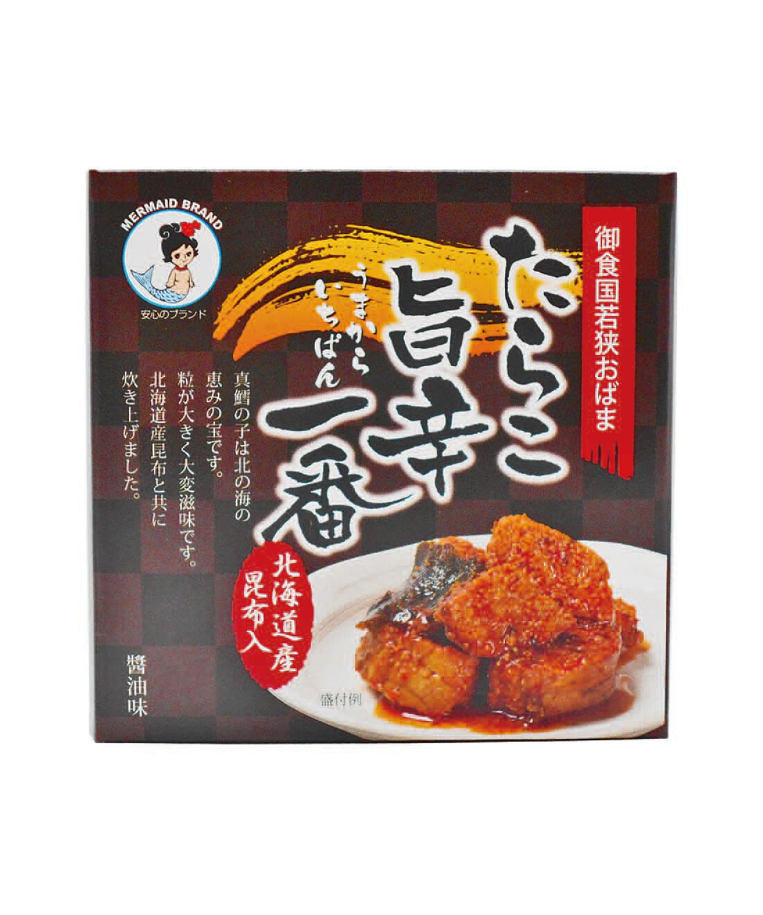 フェリシモの雑貨 Kraso|毎月お楽しみ缶が届く！味わって楽しむ缶詰コレクションの会|「たらこ旨辛一番」