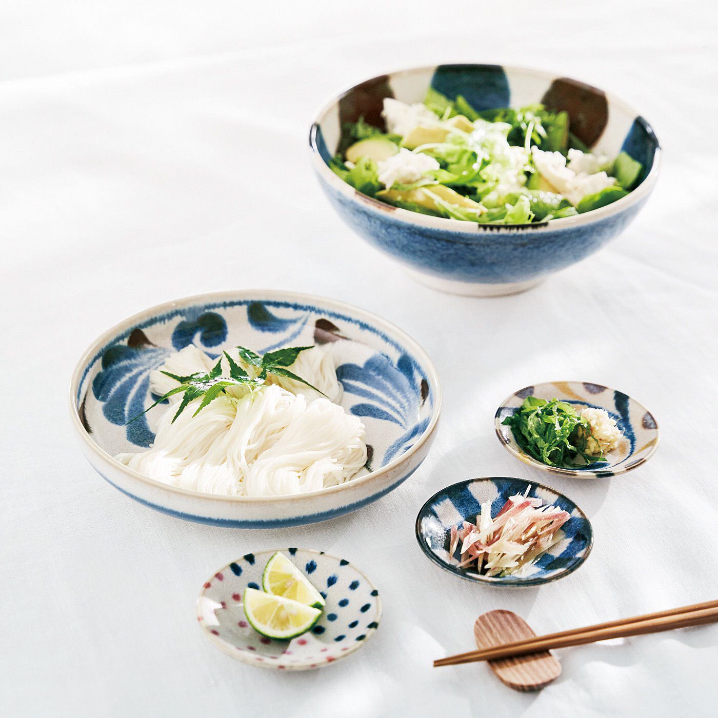 フェリシモの雑貨 Kraso|食卓を彩る和の器　日常に寄り添う美濃焼のパスタボウルの会