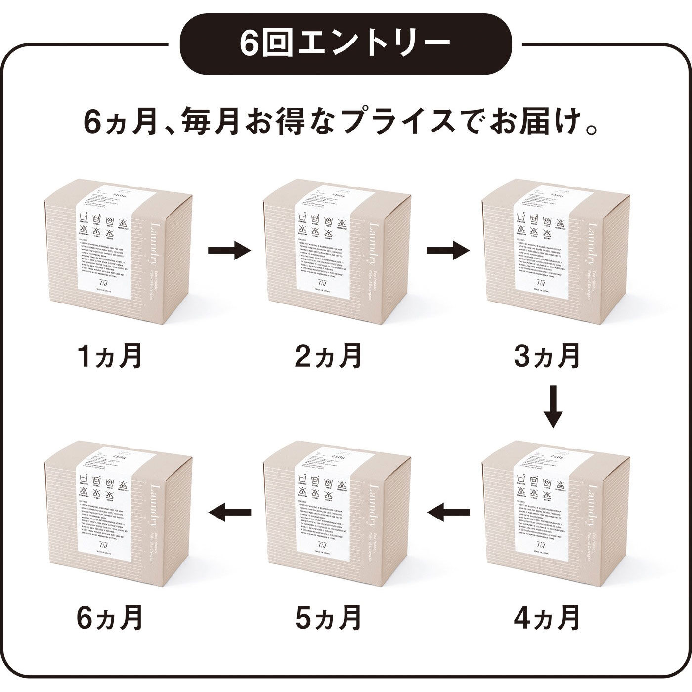 フェリシモの雑貨 Kraso|1/d for Laundry 洗濯洗剤の会