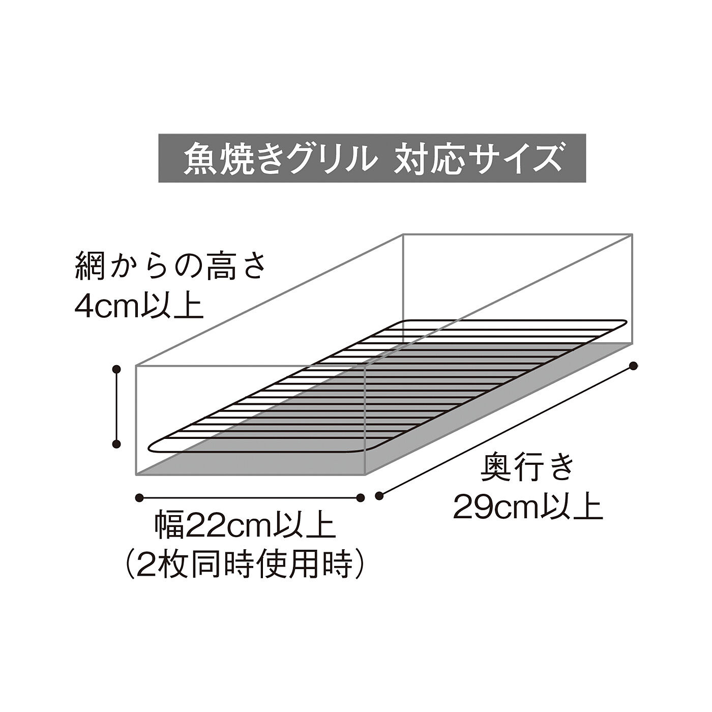 フェリシモの雑貨 Kraso|エスキューブキッチンズ　魚焼きグリルに並べて調理　そのまま食卓でアツアツを楽しめるロンググリルプレートの会