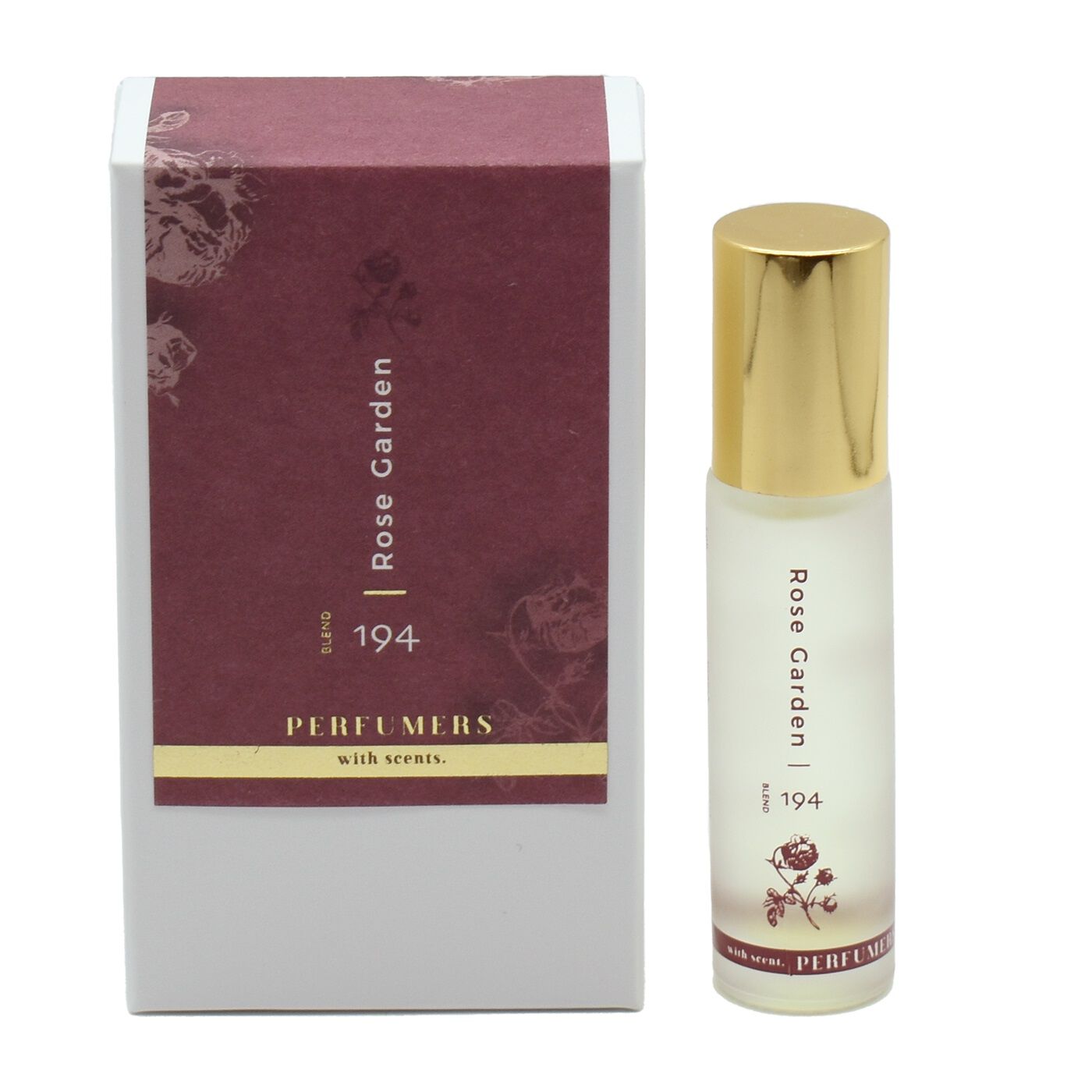 フェリシモの雑貨 Kraso|PERFUMERS  ロールオンパフュームオイルの会|〈ローズガーデン〉配合した香りの数は194種類。