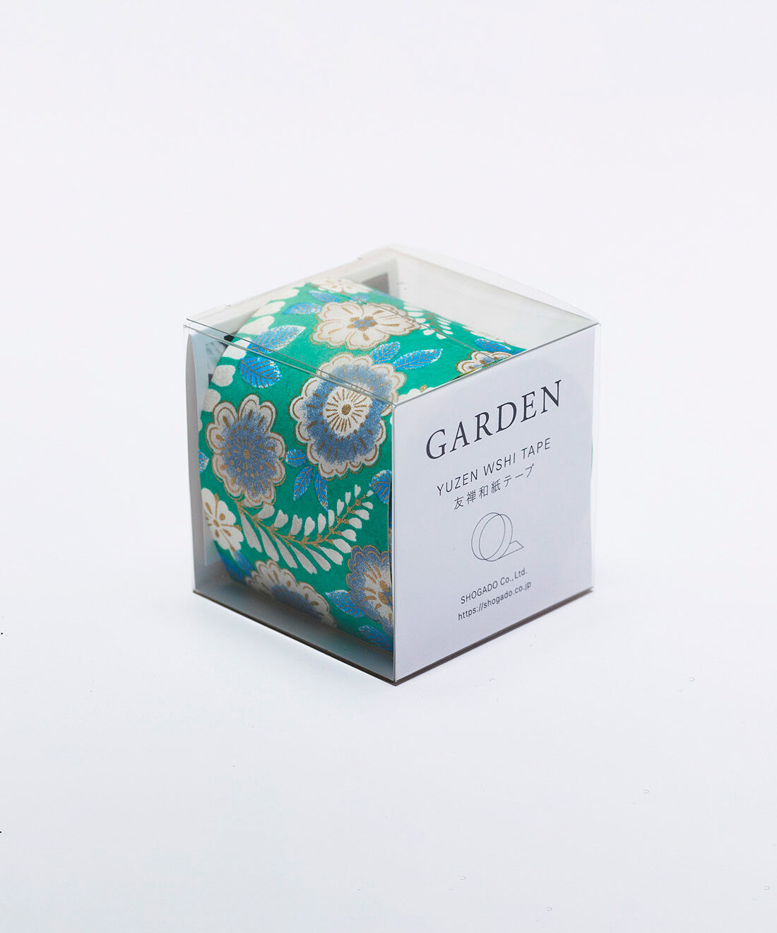 フェリシモの雑貨Kraso［クラソ］|京都の和文具専門店が作った　友禅和紙テープ　２個セット　GARDEN3・6|「GARDEN3」と「GARDEN6」の2個セット