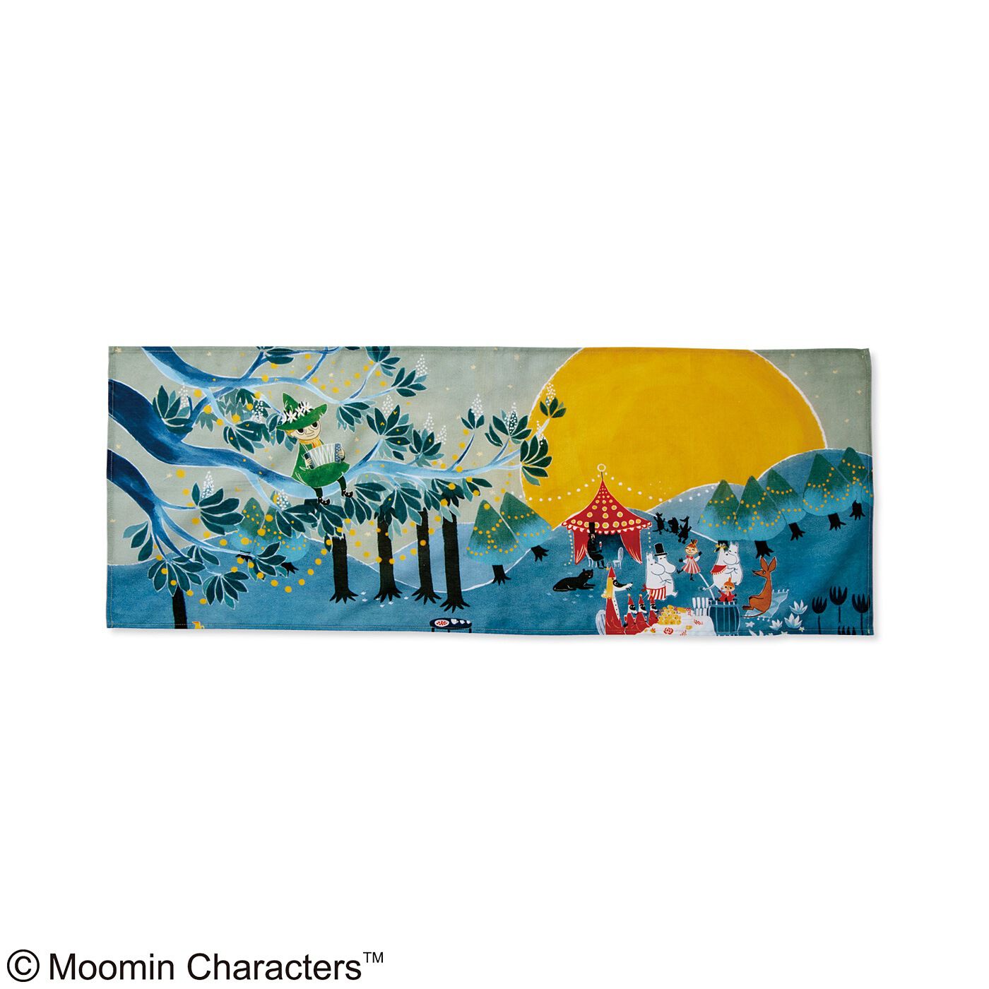 フェリシモの雑貨 Kraso|MOOMIN　ムーミン谷の物語を飾るように楽しむ　手ぬぐいタオルの会|〈パーティー〉