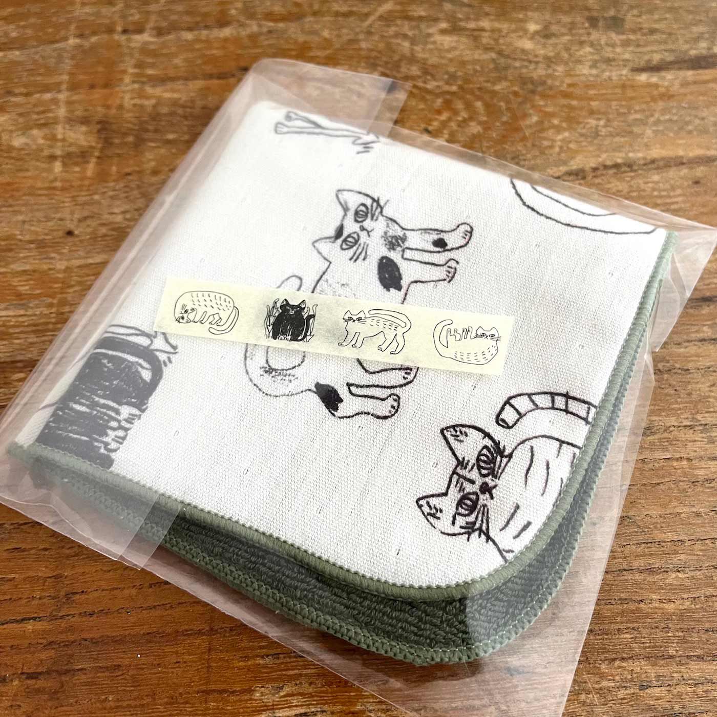 フェリシモの雑貨 Kraso|ミロコマチコ　ハンドタオル〈ガーゼパイル〉|プチギフトにもおすすめ。