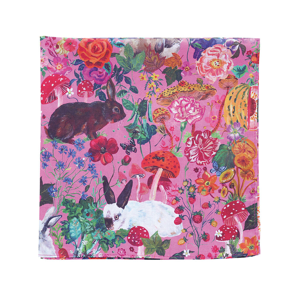 フェリシモの雑貨Kraso［クラソ］|Nathalie Lete Handkerchief Rabbits