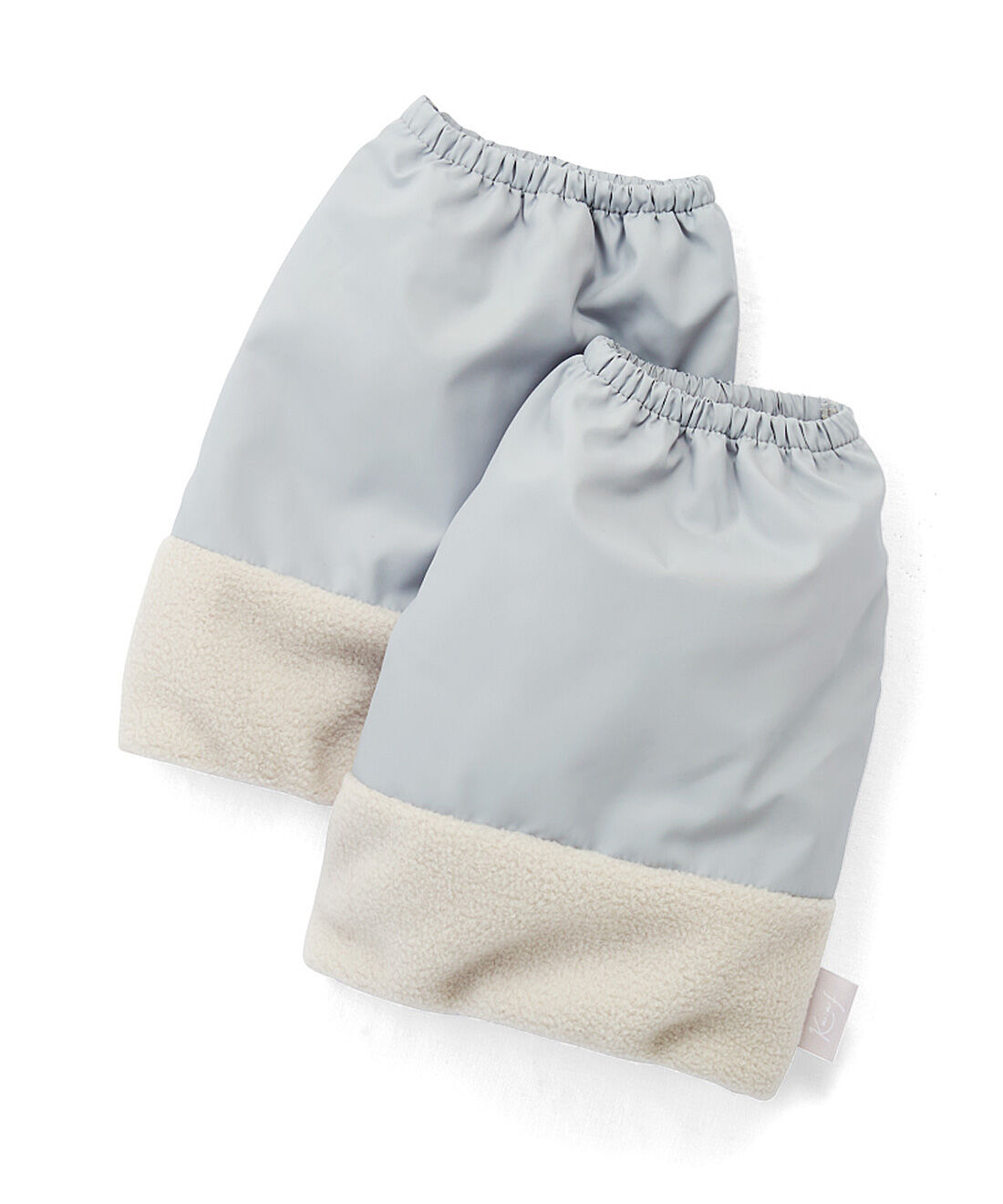 フェリシモの雑貨 Kraso|クーフゥ　洗顔時の袖口の水ぬれへっちゃら　内側フリース素材の撥水アームカバーの会|〈ライトグレー×サンドベージュ〉