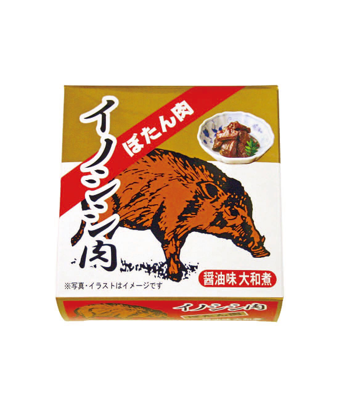 フェリシモの雑貨 Kraso|ドーンと３０缶！ 毎日楽しむ家のみバルセット|「いのしし肉大和煮ジビエ缶」