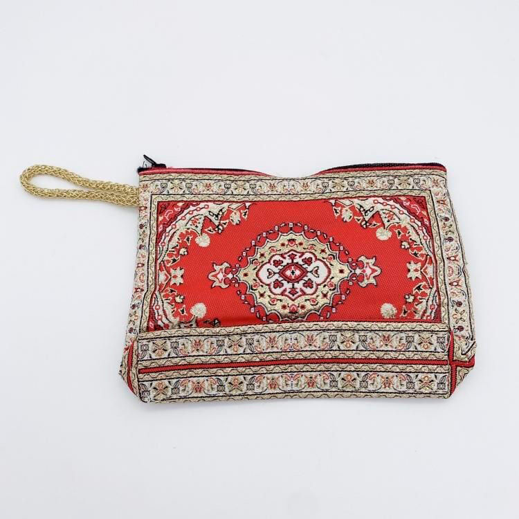 フェリシモの雑貨 Kraso|ポーチＭ（マチあり）Red