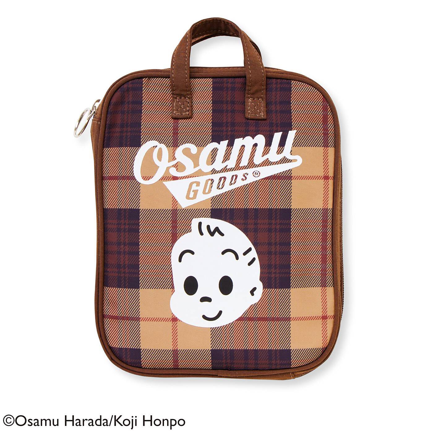 フェリシモの雑貨 Kraso|USEDo×OSAMU GOODS　処方薬も現金も入る トラッドなチェックのホスピタルポーチの会|〈ジャック〉