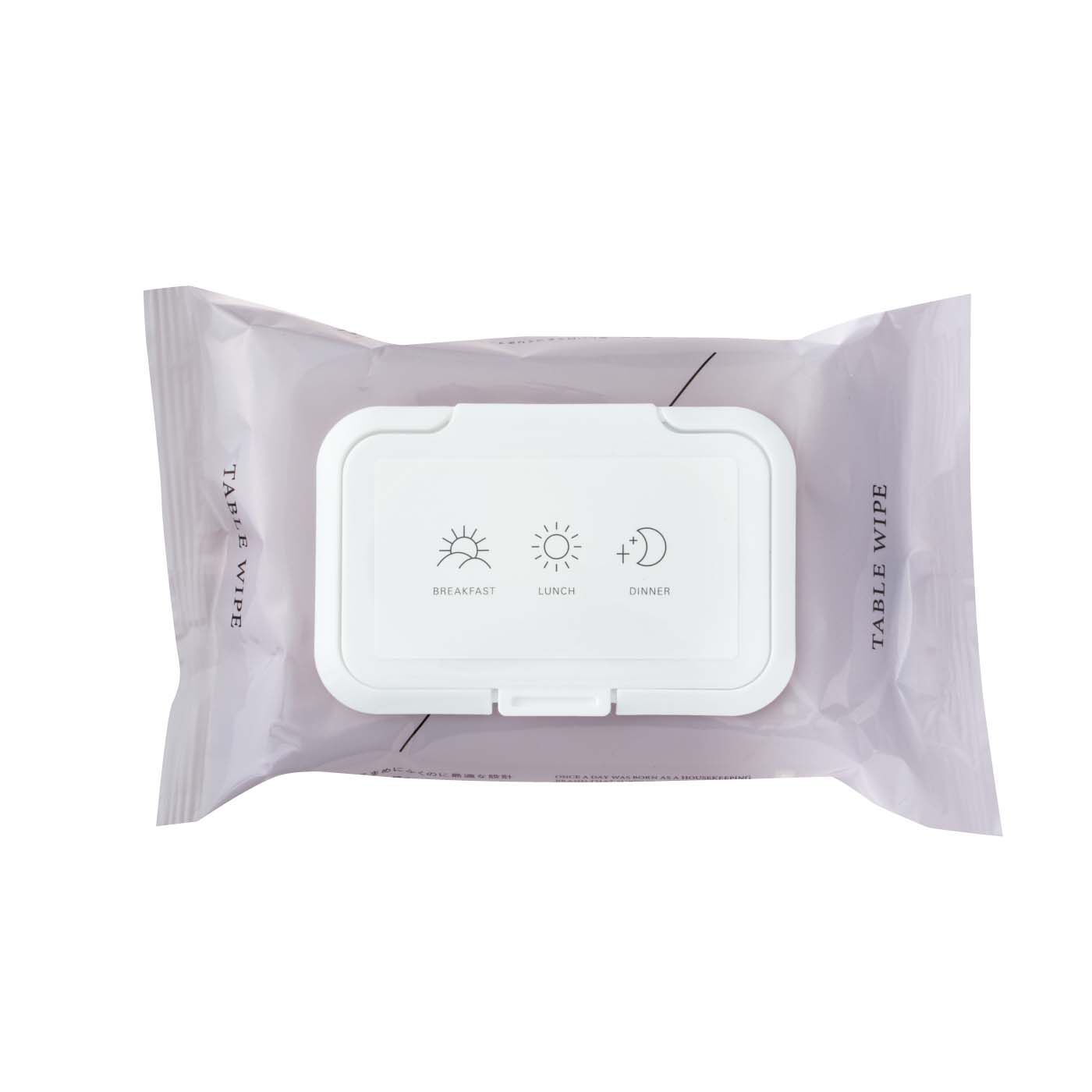 フェリシモの雑貨 Kraso|1/d　After meals　小掃除シートセット（食卓用・電子レンジ用）|食卓用シート 毎日2回使えるように〈たっぷり60枚〉。インテリアになじむパッケージで出しっぱなしOK。