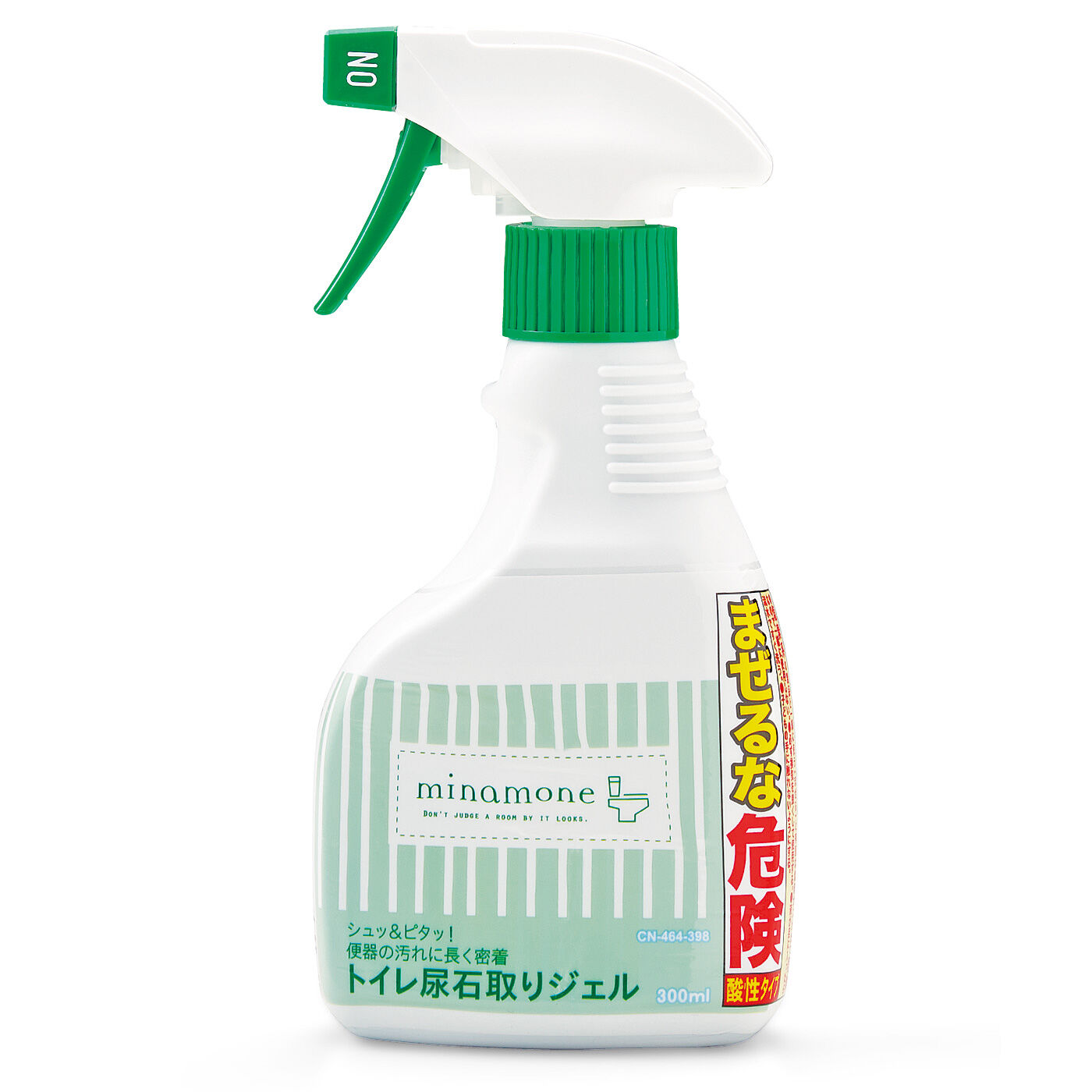 フェリシモの雑貨 Kraso|シュッ＆ピタッ！　便器の汚れに長く密着　トイレ尿石取りジェルの会