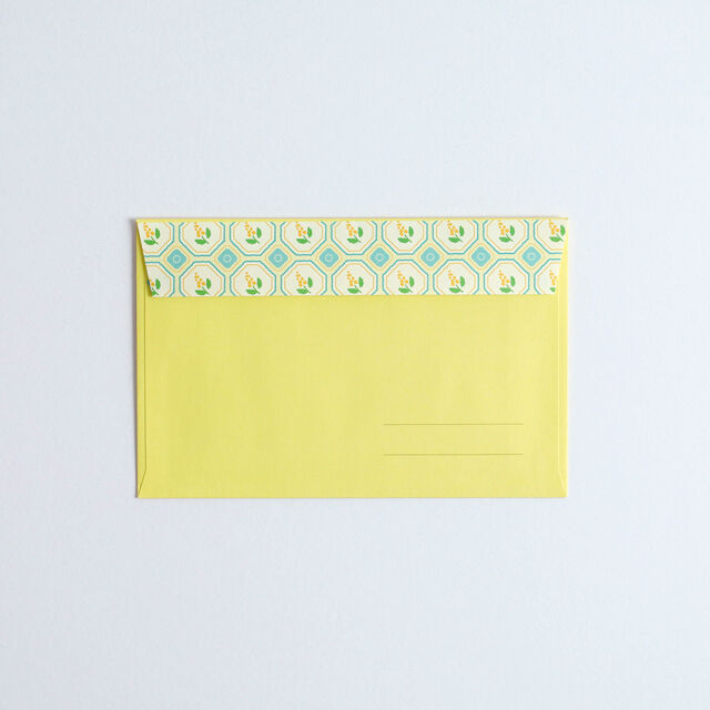 フェリシモの雑貨 Kraso|flor choose　メッセージセット〈ミモザ〉