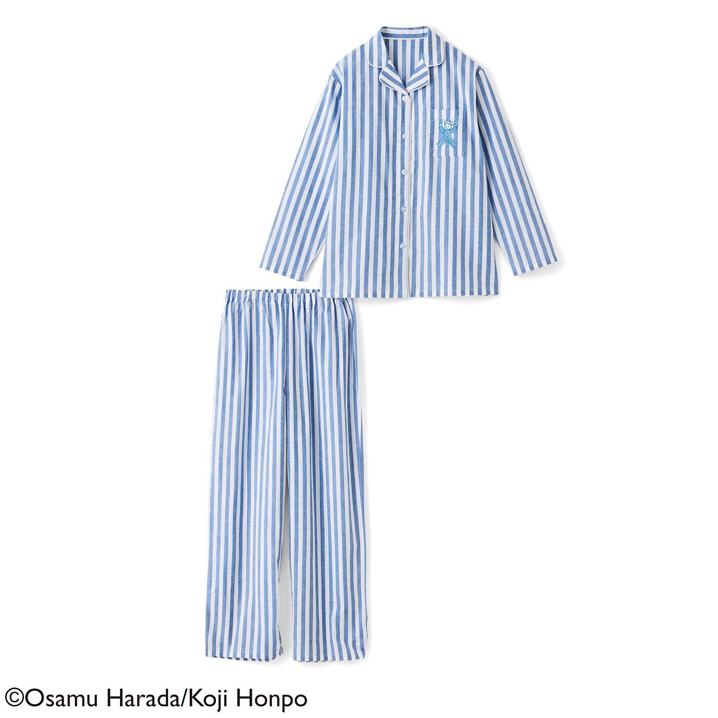 フェリシモの雑貨 Kraso|USEDo×OSAMU GOODS　タイムレスな「かわいい」　ジルとおそろい ストライプパジャマ