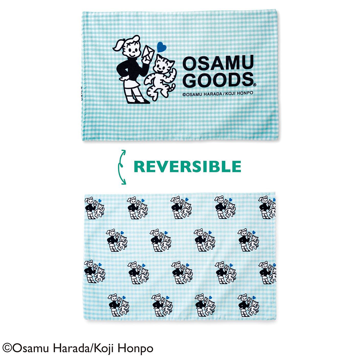 フェリシモの雑貨 Kraso|USEDo×OSAMU GOODS　タイムレスな「かわいい」　80’s復刻デザインのピローカバーの会|〈レター〉