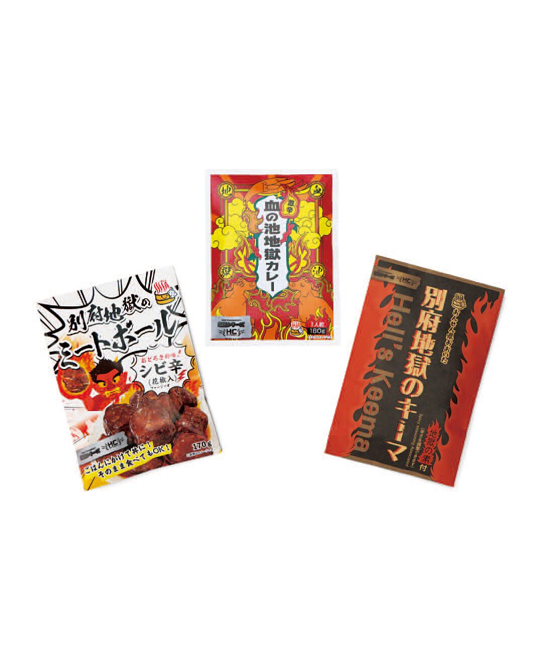 フェリシモの雑貨 Kraso|辛さに挑戦！辛いもの好きさん集まれ 激辛＆シビ辛フードセットの会|１回のお届けセット例です。
