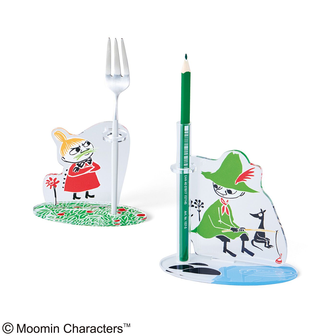 フェリシモの雑貨 Kraso|ＭＯＯＭＩＮ　花咲くムーミン谷の一輪挿しミニスタンドの会|カトラリー立てやペンスタンドとしても。