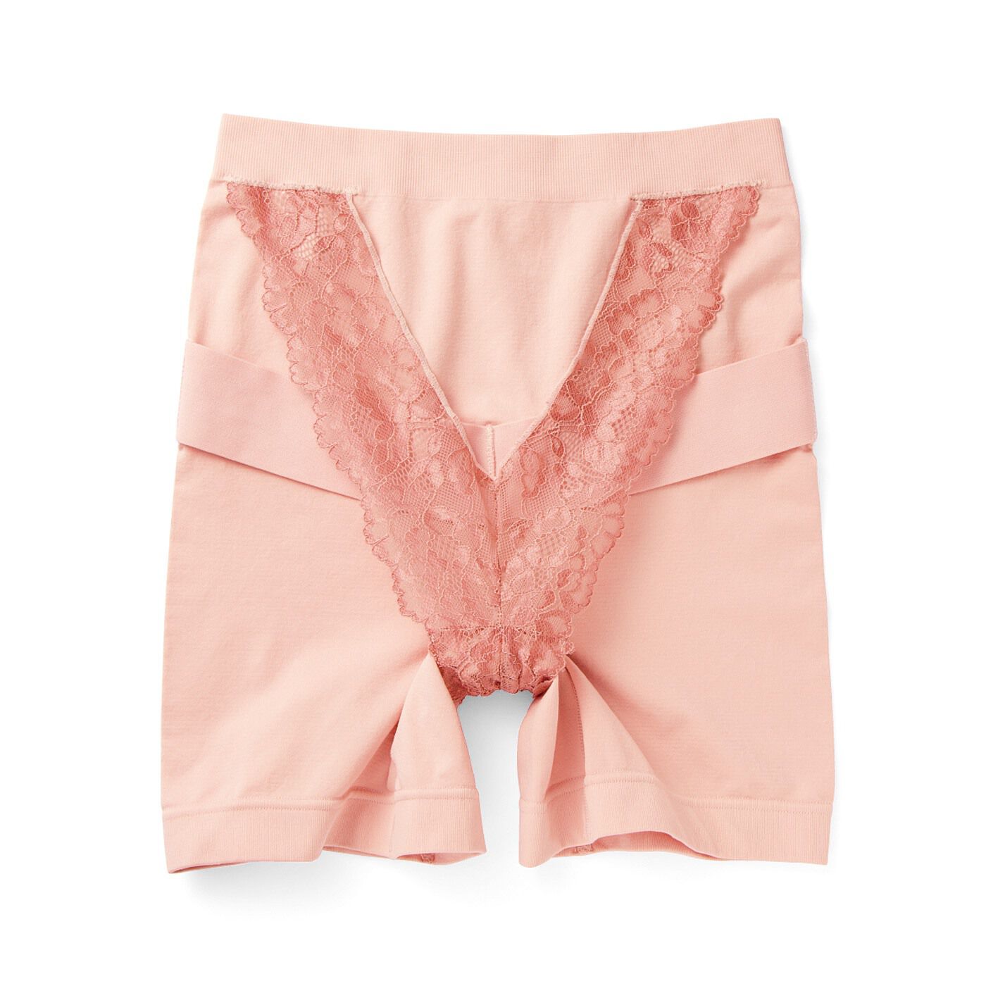 フェリシモの雑貨 Kraso|尿もれ・頻尿対策に！　ショーツの上から骨盤底筋の引き上げアシスト　メディカルサポーター〈ローズベージュ〉の会|FRONT