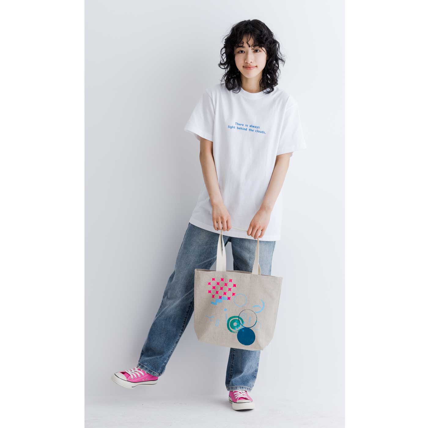 フェリシモの雑貨 Kraso|【数量限定】LIVE WORKS トートバッグ〈ナチュラル〉