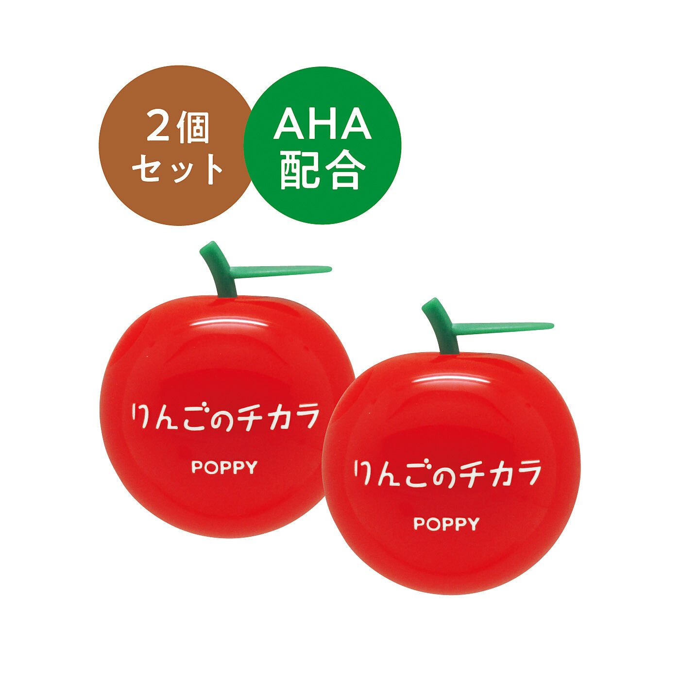 フェリシモの雑貨 Kraso|車内を消臭しながらりんごの香りでいやされる　小さなりんごの消臭芳香剤〈２個セット〉の会|●1回のお届けセット例〈ピュアアップル/明るくやさしい香り〉
