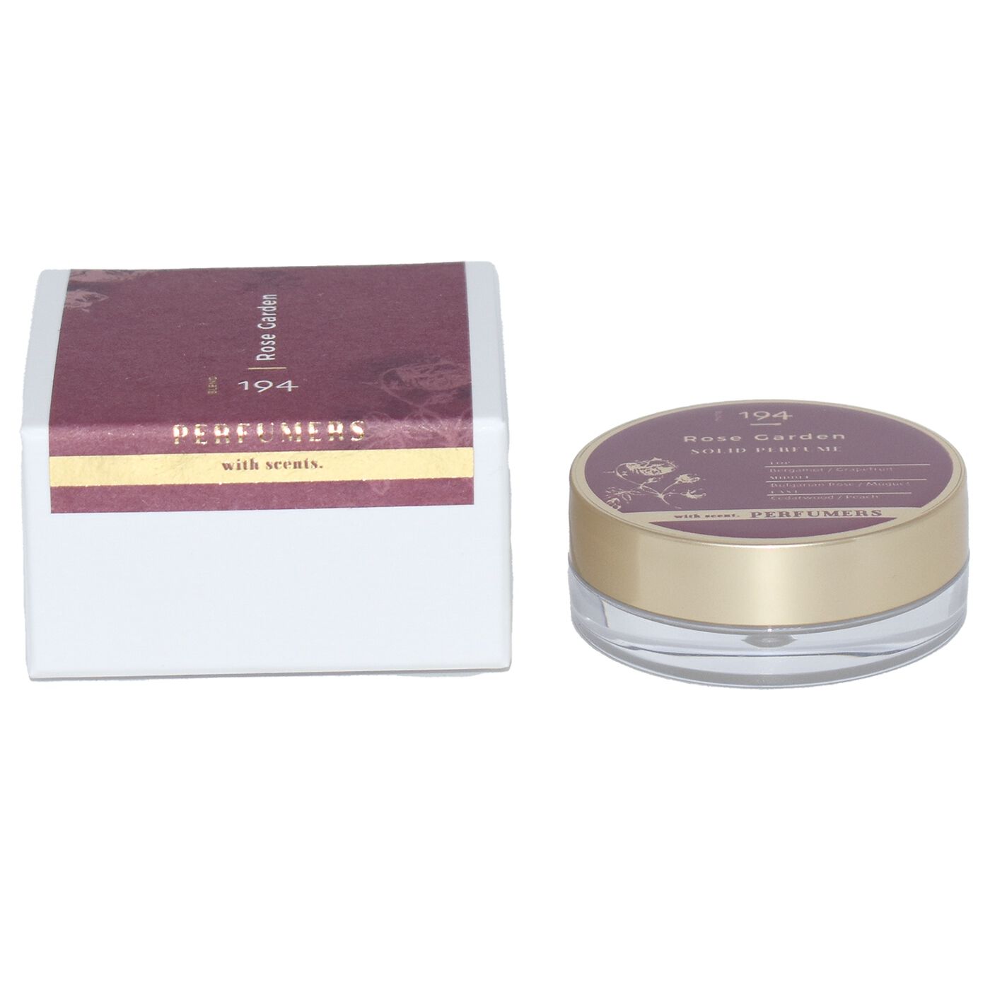 フェリシモの雑貨 Kraso|PERFUMERS  ソリッドパフュームの会|〈ローズガーデン〉配合した香りの数は194種類。