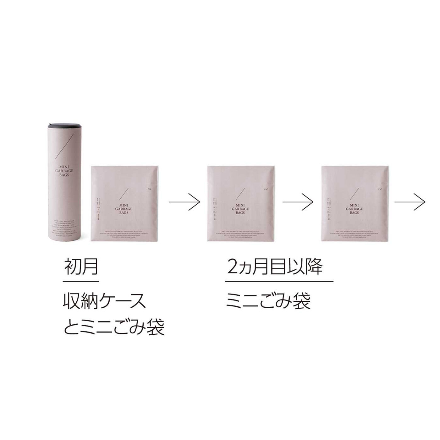 フェリシモの雑貨Kraso［クラソ］|1/d MINI GARBAGE BAGS　ミニごみ袋の会